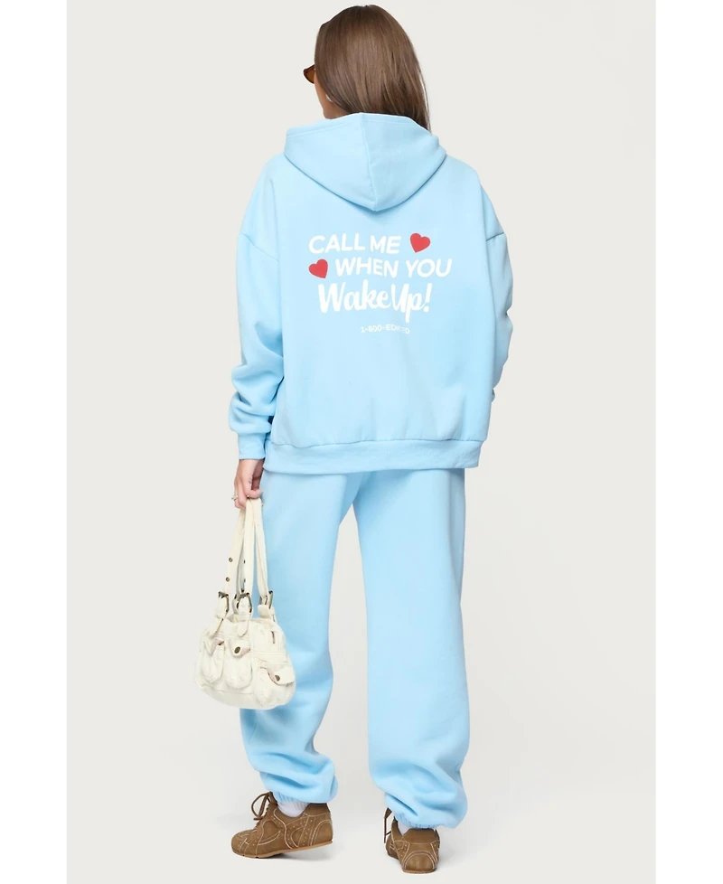 Edikted Women's Call Me Sweatpants