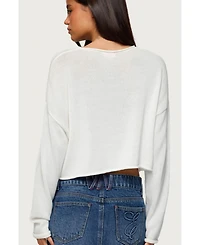 Edikted Women's Lobster Babe Oversized Knit Top