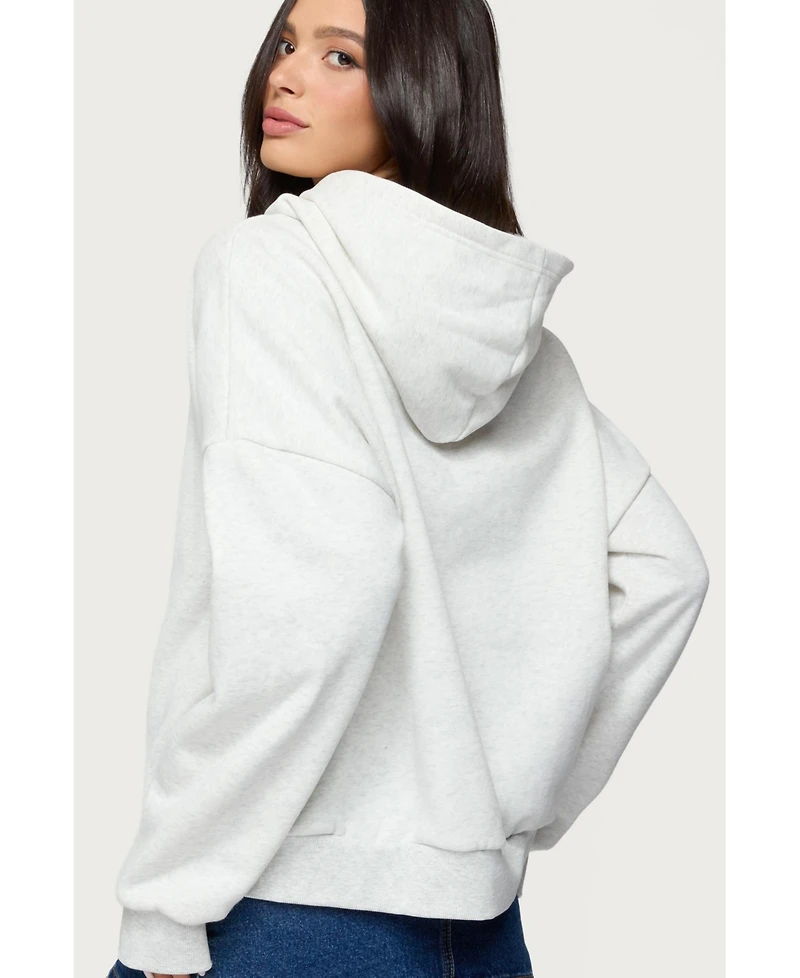 Edikted Women's Weekend Reset Hoodie
