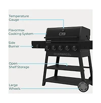 Performance Series FlavorMax 5-Burner Gas Grill - Black
