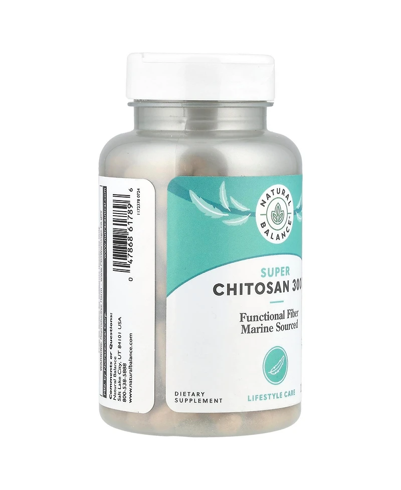 Natural Balance Super Chitosan 3000 | 120 VegCaps