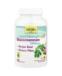 Natural Balance Glucomannan, Max Strength | 90ct