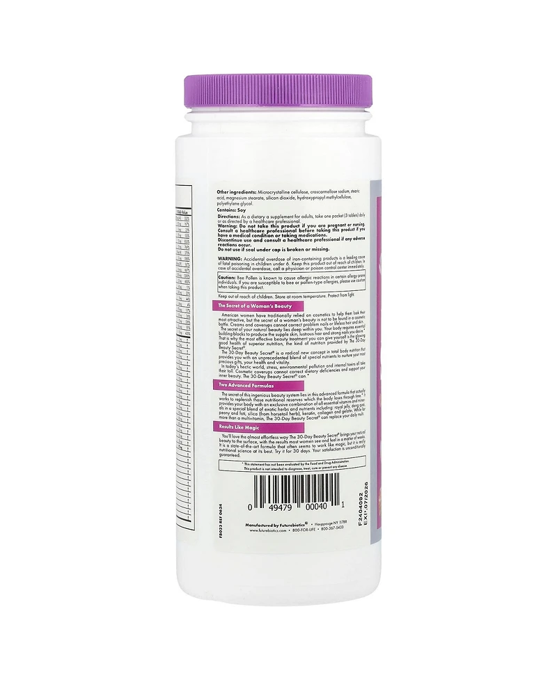 Futurebiotics The 30 Day Beauty Secret