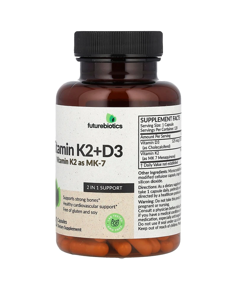 Futurebiotics Vitamin K2 + D3