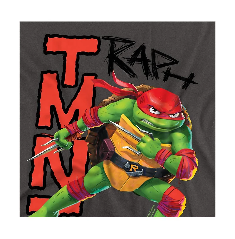 Logovision Men's Tmnt Mutant Mayhem Raph T-Shirt