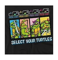 Logovision Men's Tmnt Select Your Turtles T-Shirt
