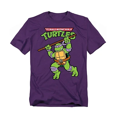 Logovision Men's Tmnt Donnie Solo T-Shirt