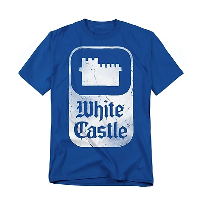 Logovision Men's White Castle Classic Logo T-Shirt