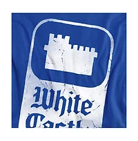 Logovision Men's White Castle Classic Logo T-Shirt