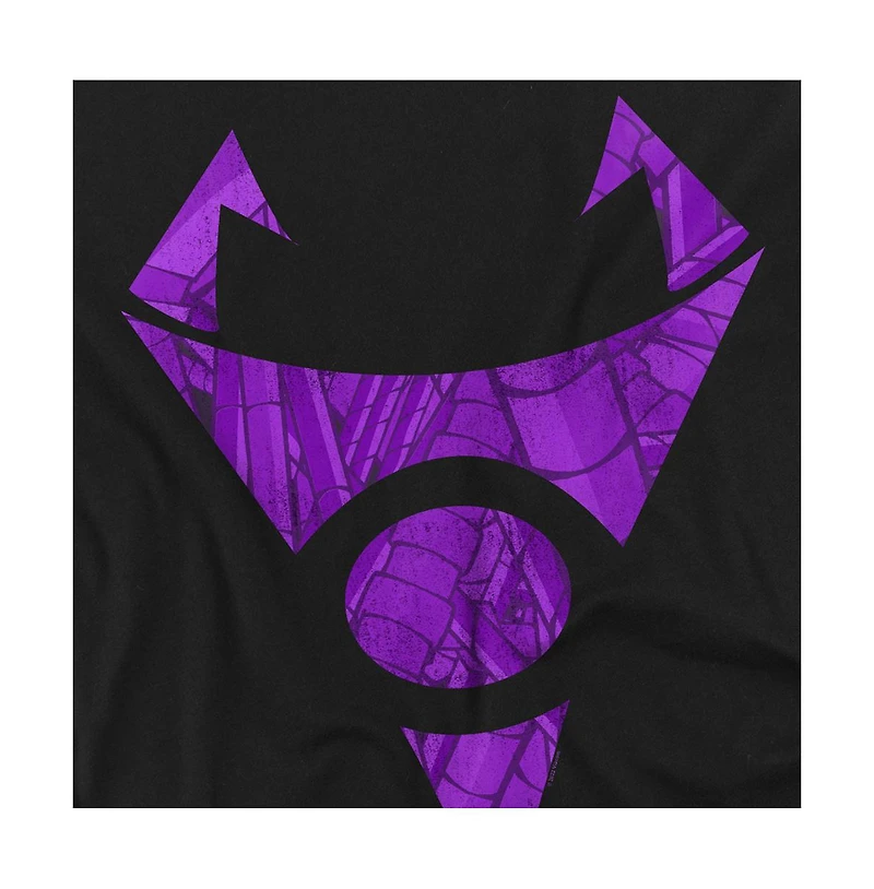 Logovision Men's Invader Zim Irken Logo Tubed T-Shirt