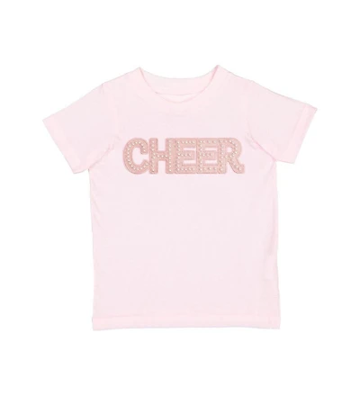 Sweet Wink Toddler Girls Cheer Pearl Patch Short Sleeve T-Shirt