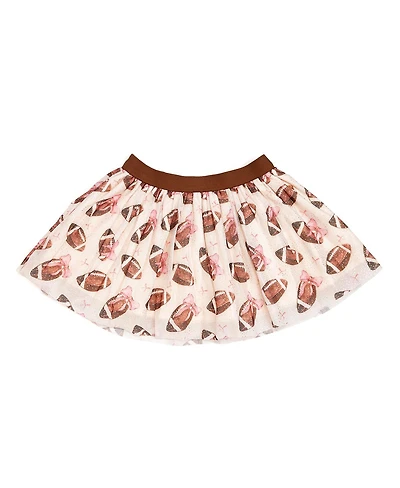 Sweet Wink Little and Big Girls Football Cutie Tutu Skirt