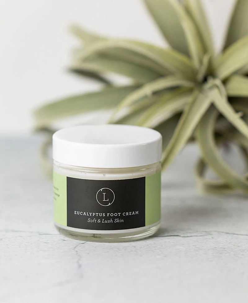 Lizush Shea Butter Eucalyptus Foot Cream