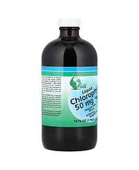 World Organic Liquid Chlorophyll Natural Mint 50 mg