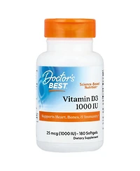 Doctor's Best Vitamin D3 25 mcg (1 000 Iu)