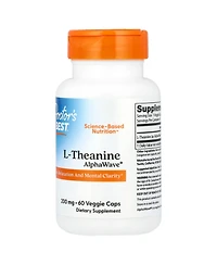 Doctor's Best L-Theanine AlphaWave 200 mg