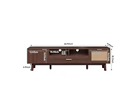 Casainc Modern Storage Cabinet Farmhouse Tv Stand