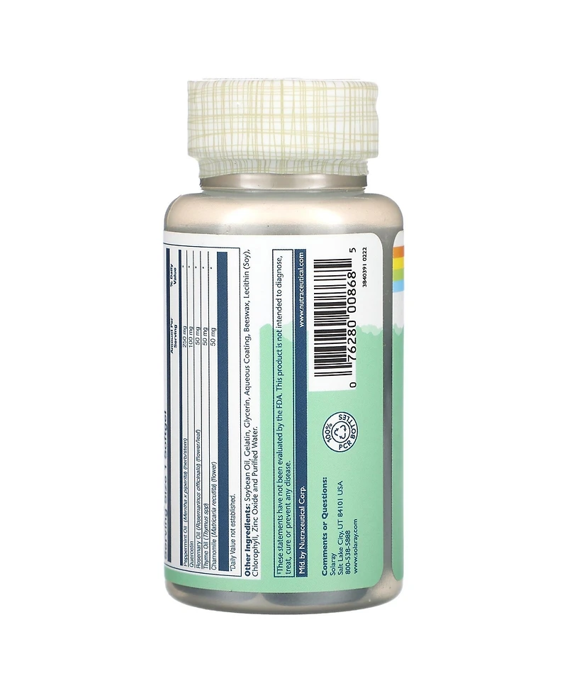 Solaray Peppermint Oil