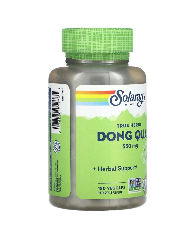 Solaray True Herbs Dong Quai 550 mg - 180 VegCaps