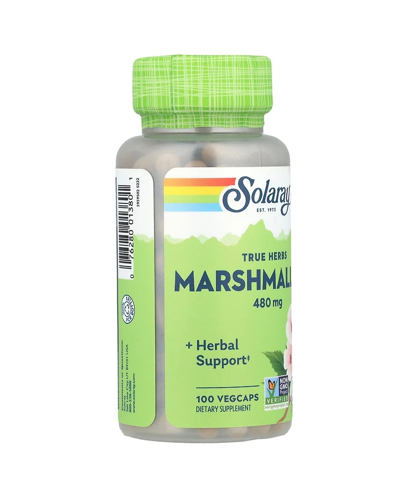 Solaray Marshmallow 480 mg - 100 VegCaps