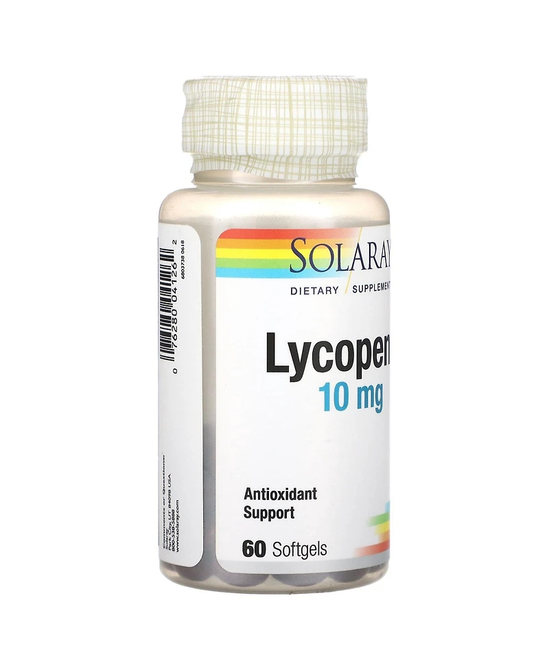 Solaray Lycopene 10 mg - 60 Softgels