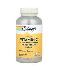 Solaray Buffered Vitamin C with Bioflavonoid Concentrate 500 mg