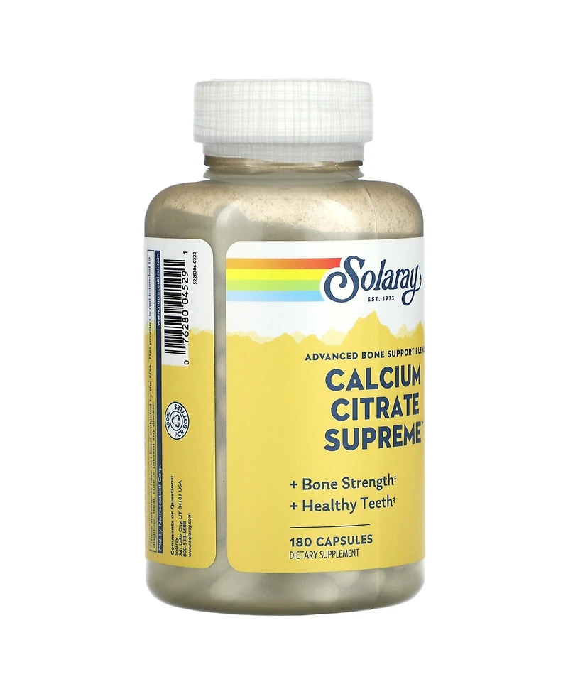 Solaray Calcium Citrate Supreme