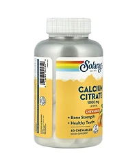 Solaray Calcium Citrate Chewables Natural Orange - 60 Chewables