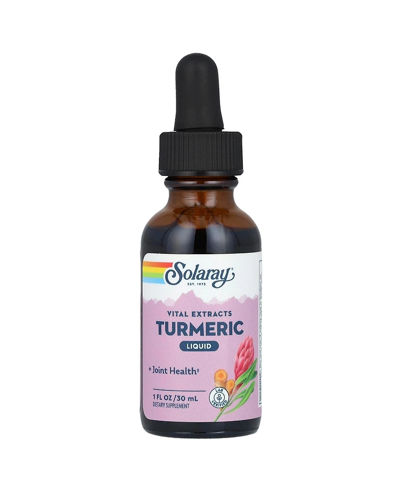 Solaray Vital Extracts Turmeric Liquid 1 000 mg