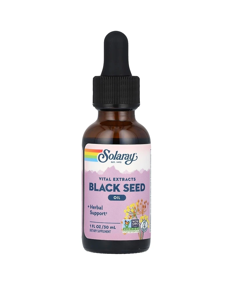 Solaray Vital Extracts Black Seed Oil
