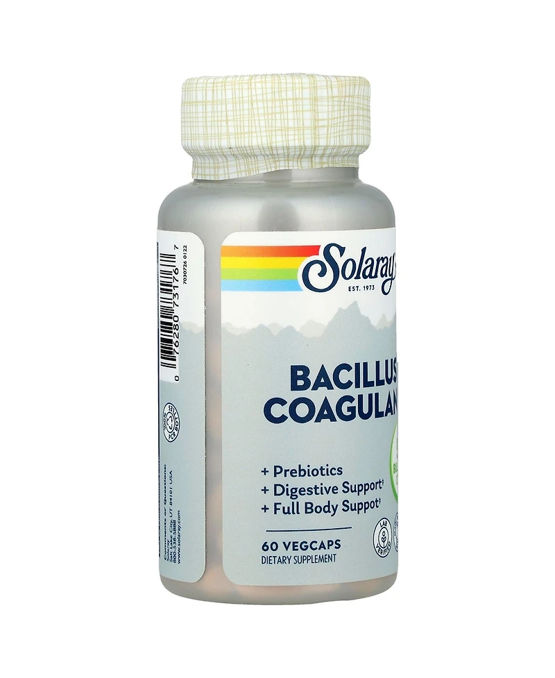 Solaray Bacillus Coagulans - 60 VegCaps