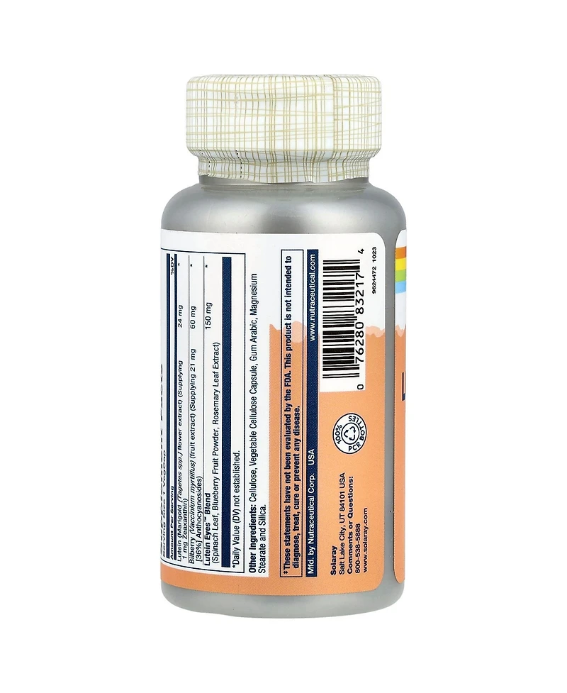 Solaray Advanced Lutein Eyes 24 with Bilberry & Blueberry