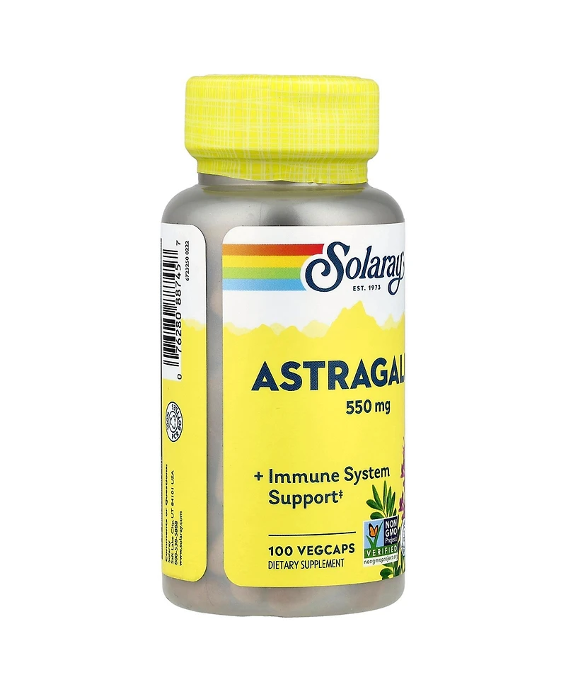 Solaray Astragalus 550 mg - 100 VegCaps