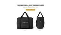 Travel Duffel Bag Foldable Weekender Overnight Bag for Men Women Lightweight Carry on Tote Bag For Spirit Airlines