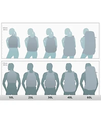 Basic Backpack, Tangerine, One Size