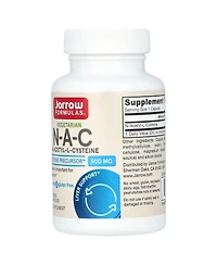 Jarrow Formulas Vegetarian N-a-c 500 mg
