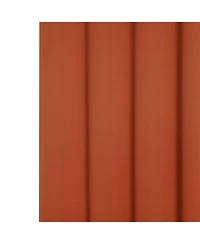 Kate Aurora Basic Jacquard 2 Piece Blackout Grommet Top Hotel Window Curtains - 52 in. W x 84 in. L, Pumpkin Spice