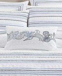 J Queen New York Bayside Boudoir Decorative Pillow, 12" x 21"