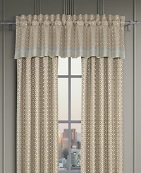 J Queen New York Alaro Window Straight Valance, 21" x 88"