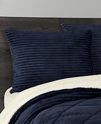 J Queen New York Everett Plush 3-Pc. Comforter Set