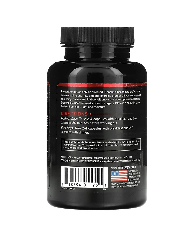 Force Factor Volcano Explosive Nitric Oxide Booster