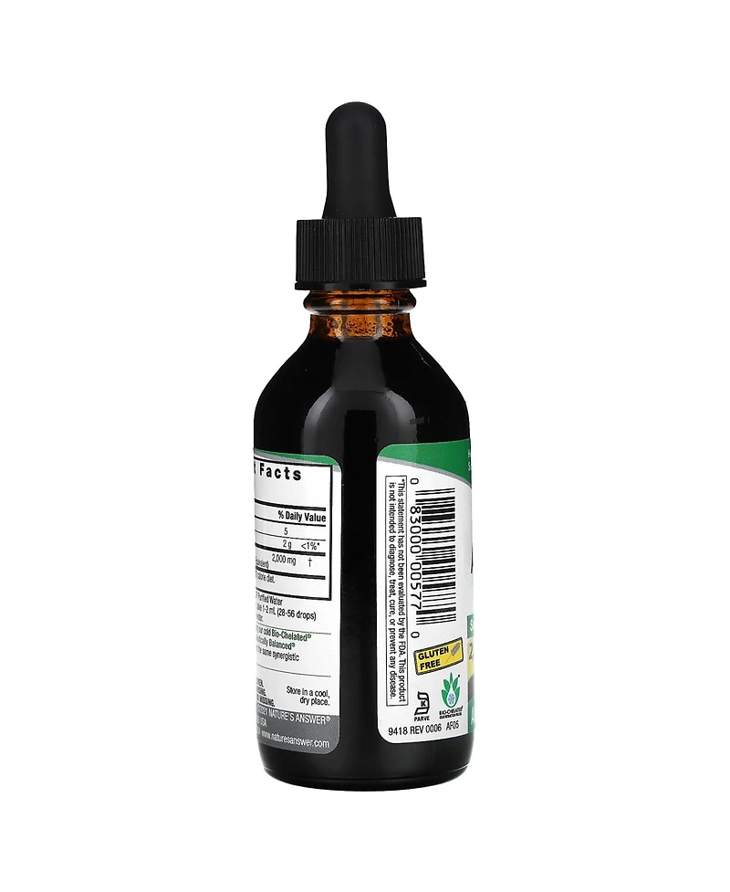 Nature's Answer Ashwagandha Root Fluid Extract Alcohol-Free 2 000 mg - 2 fl oz (60 ml)