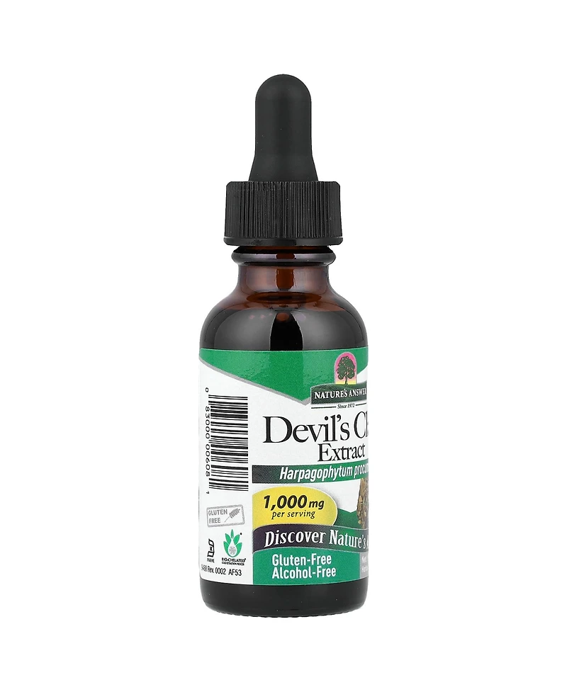 Nature's Answer Devil's Claw Extract Alcohol-Free 1 000 mg - 1 fl oz (30 ml)