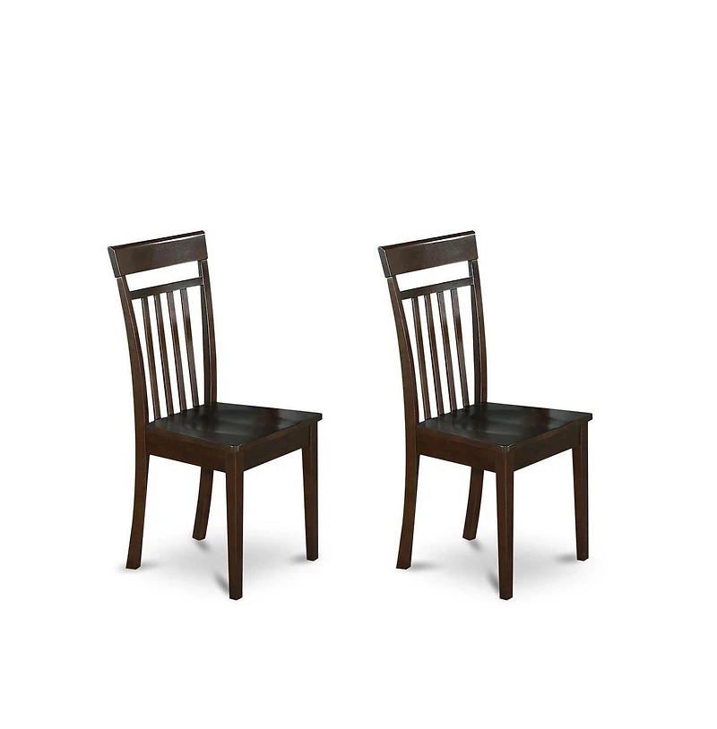 East West Furniture 5 Pc Kitchen nook Dining set-Kitchen Table and 4 Kitchen Chairs