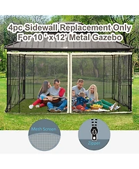 Outsunny 10' x 12' Replacement Netting for Patio Gazebo,