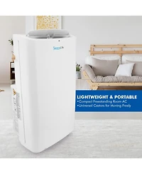Portable Air Conditioner - Compact Home A/C Cooling Unit with Built-in Dehumidifier & Fan Modes, Includes Window Mount Kit (14,000 Btu