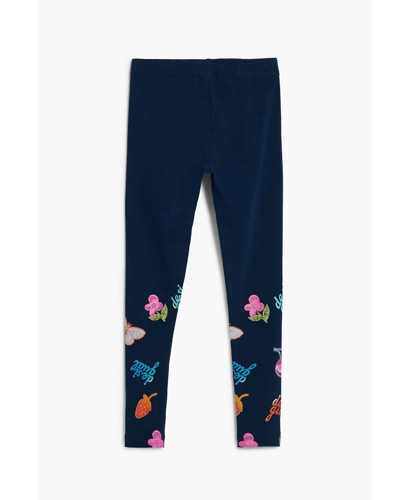 Desigual Girls Girls's Butterfly leggings