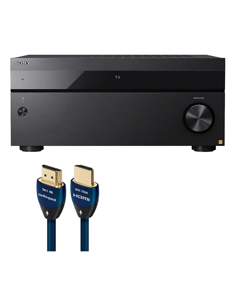 Sony Str-AZ5000ES 11.2 Channel 8K Av Receiver with AudioQuest Sky 3m Hdmi Cable