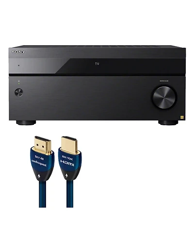 Sony Str-AZ5000ES 11.2 Channel 8K Av Receiver with AudioQuest Sky 3m Hdmi Cable