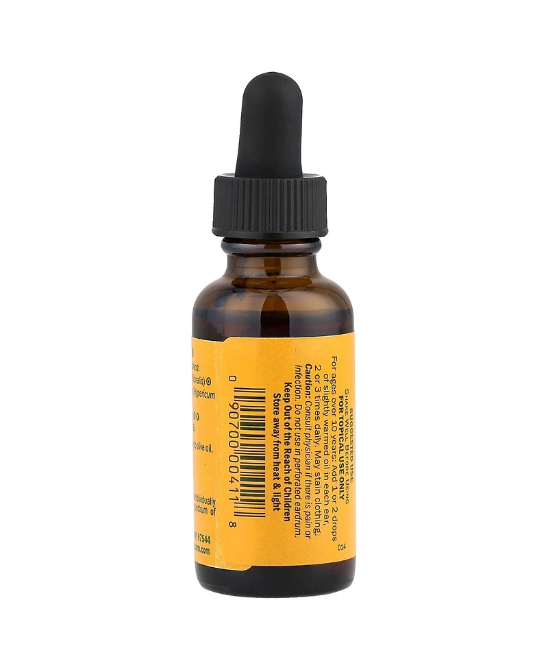 Herb Pharm Mullein Garlic Oil with Calendula & St. John's Wort